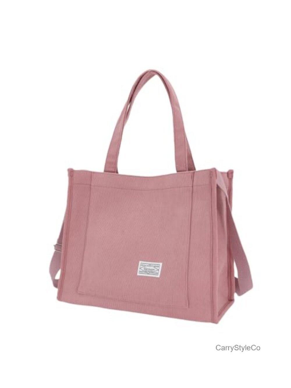 Corduroy Tote Bag Crossbody Purse for Everyday Work